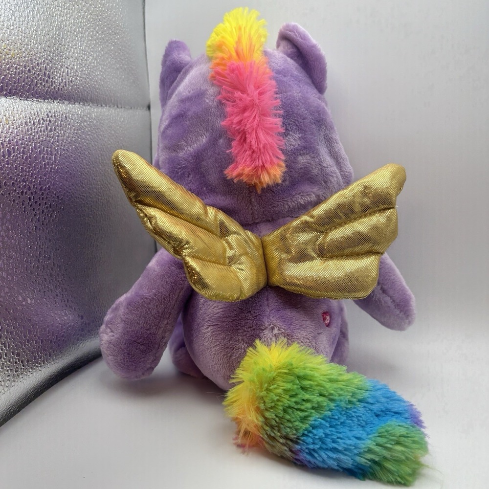Care Bear Hoodie Friends Pegasus Togetherness Plush Stuffed Animal Toy 12" Clean - Picture 5 of 13